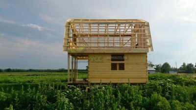 Этапы строительства дома из бруса
