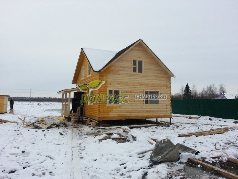Построен дом 6,5х8м в деревне Плашкино - 9