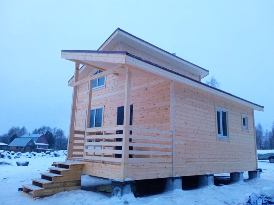 Каркасный дом по проекту заказчика, Суоярви - 2
