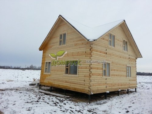 Построен дом 6,5х8м в деревне Плашкино