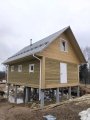 Дом-баня из бруса по проекту заказчика, Тверская область - миниатюра 1