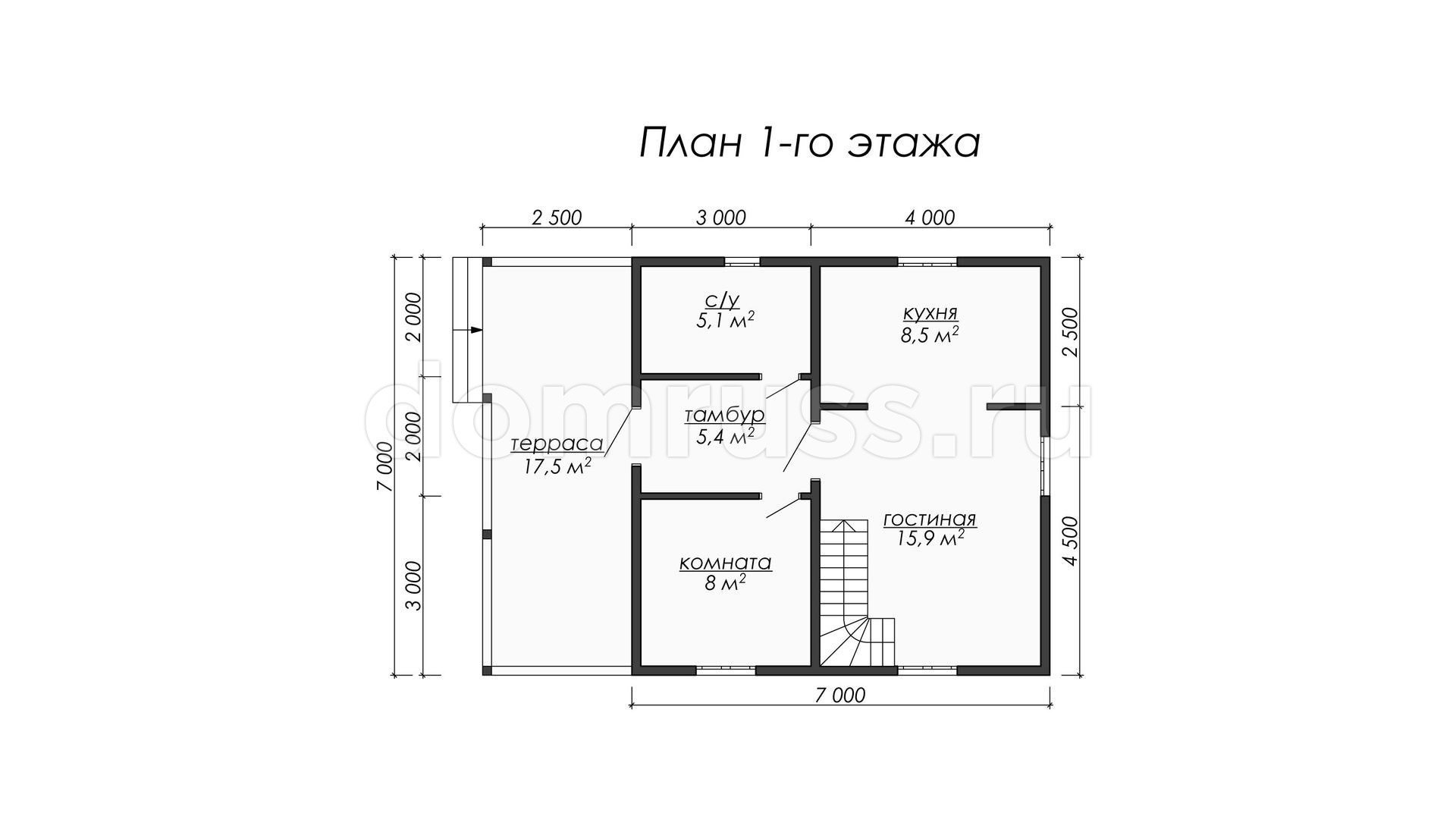 Проект П-162 - планировка 1