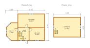 Проект К-23а - планировка миниатюра 1