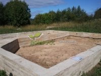 Фотоотчёт строительства недорого дома из бруса 8х8 в п.Крестцы - миниатюра 2