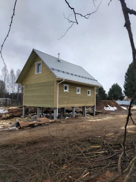 Дом-баня из бруса по проекту заказчика, Тверская область - 3