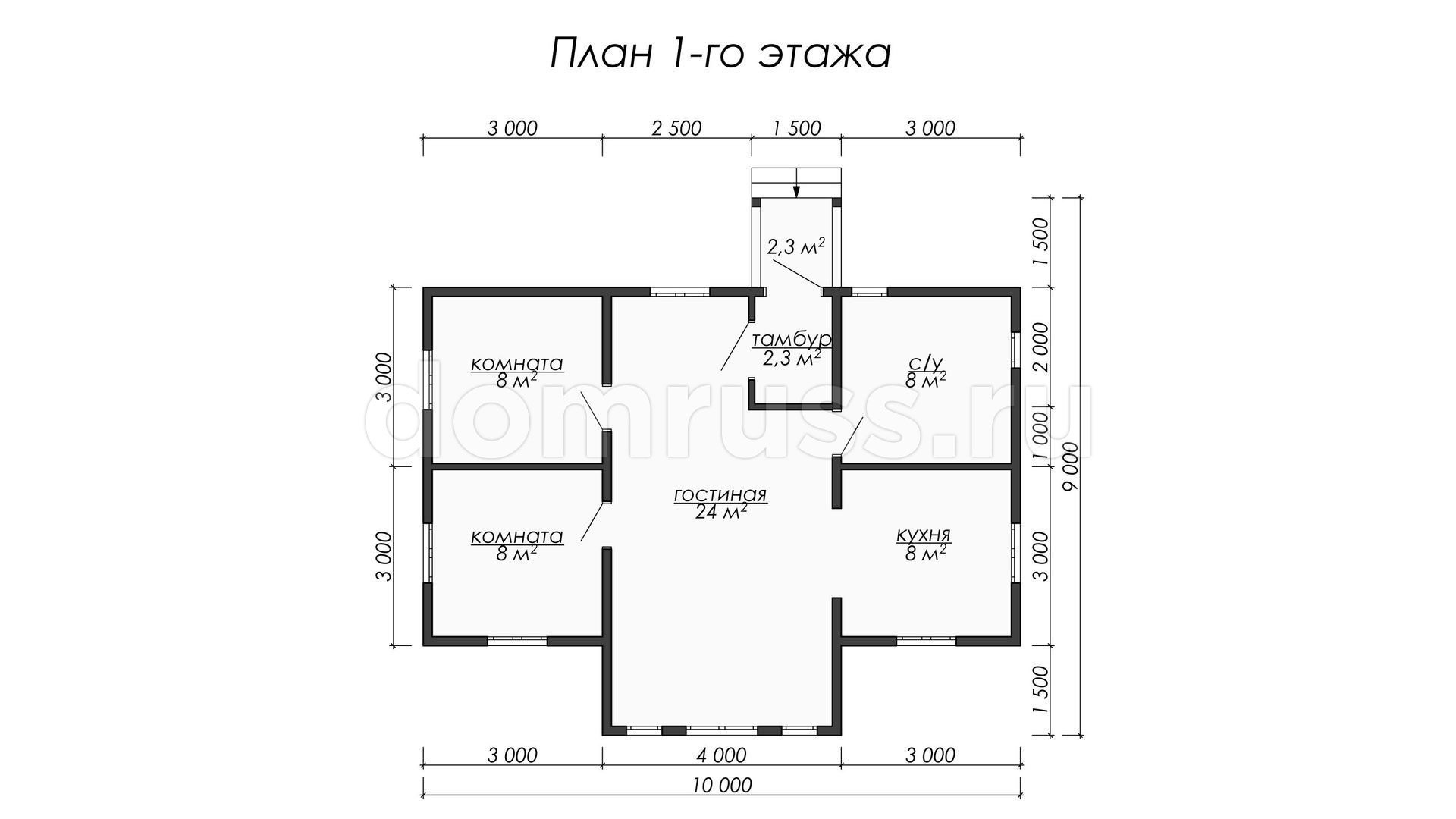 Проект П-163 - планировка 1