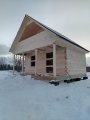 Каркасный дом и баня под усадку, Мурманская область - миниатюра 3