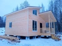 Каркасный дом по проекту заказчика, Суоярви - миниатюра 4