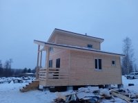 Каркасный дом по проекту заказчика, Суоярви - миниатюра 3